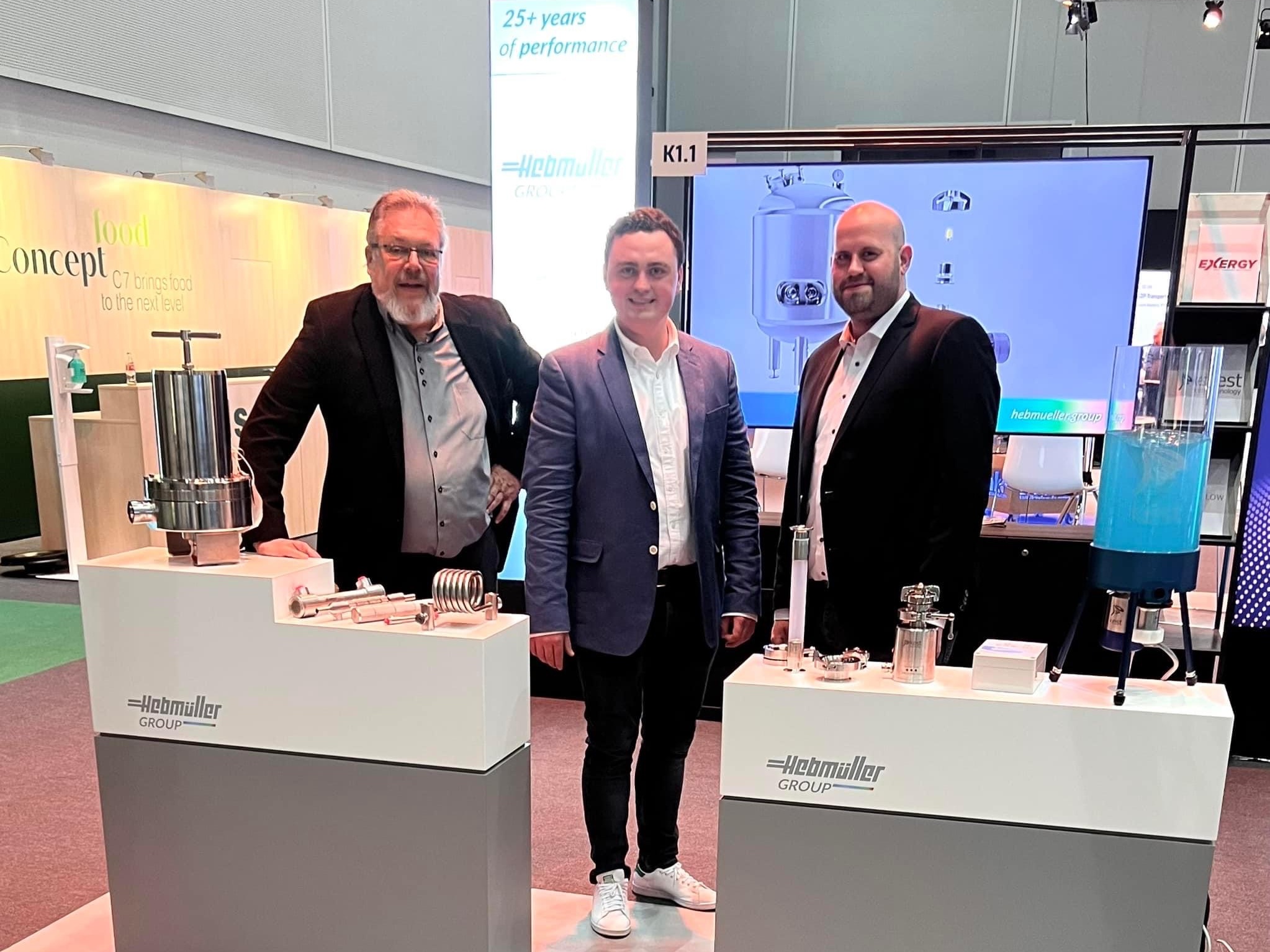 Medienproduktion für Hebmueller GROUP auf Messe LOUNGES Cleanroom Processes Karlsruhe